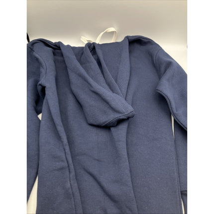 New England Patriots Hoodie Women’s Medium 7/9 Blue NFL Pullover Sweatshirt NWT - Long Island Liquidation