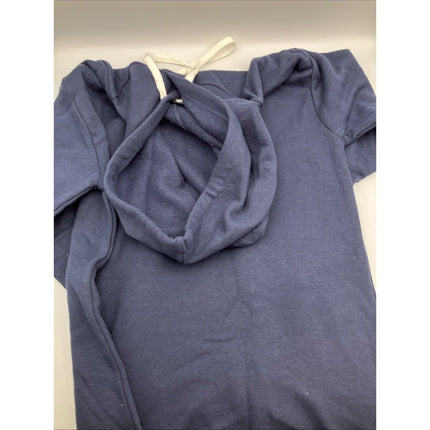 New England Patriots Hoodie Women’s Medium 7/9 Blue NFL Pullover Sweatshirt NWT - Long Island Liquidation