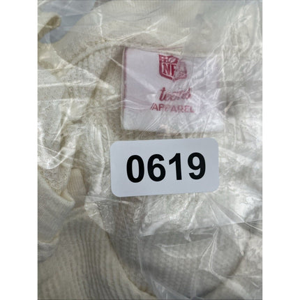 New England Patriots NFL Long Sleeve Cream Thermal T-Shirt - Girls' XL 15 - 17 NWT - Long Island Liquidation