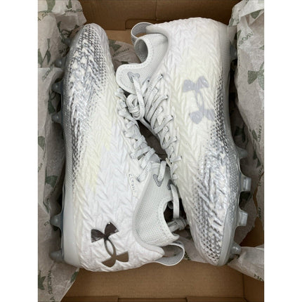 New Men’s White UA Spotlight Clone 3.0 MC Size 11.5 - Long Island Liquidation