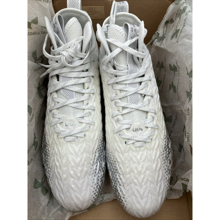 New Men’s White UA Spotlight Clone 3.0 MC Size 11.5 - Long Island Liquidation