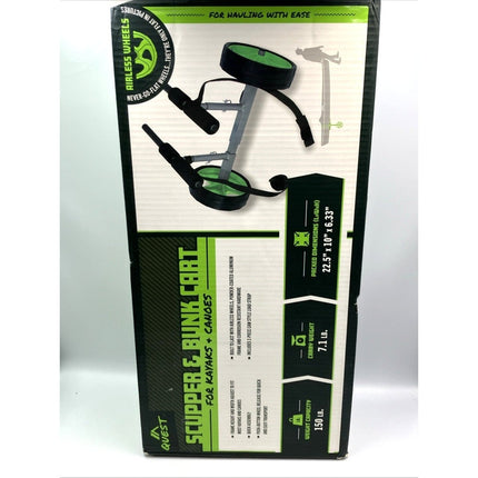 New Quest Scupper and Bunk Kayak Cart - Long Island Liquidation