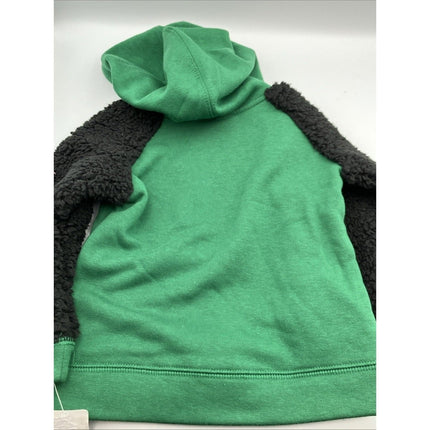NFL 3T Toddler New York Jets Hooded Sweatshirt Sherpa Sleeve Hoodie - NEW - Long Island Liquidation