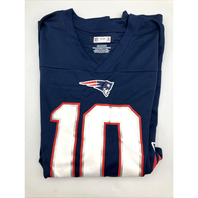 NFL Apparel Men's New England Patriots Jersey Shirt 10 Jones 2XL - NEW - Long Island Liquidation
