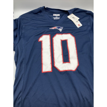 NFL Apparel Men's New England Patriots Jersey Shirt 10 Jones Large - NEW - Long Island Liquidation