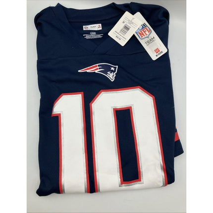 NFL Apparel Men's New England Patriots Jersey Shirt 10 Jones Large - NEW - Long Island Liquidation