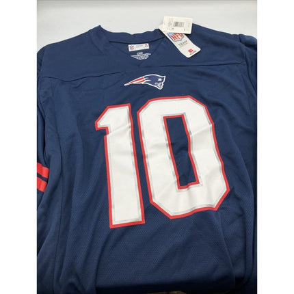 NFL Apparel Men's New England Patriots Jersey Shirt 10 Jones Large - NEW - Long Island Liquidation