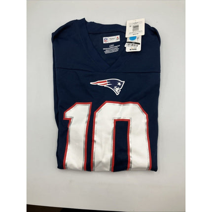 NFL Apparel Men's New England Patriots Jersey Shirt 10 Jones Large - NEW - Long Island Liquidation