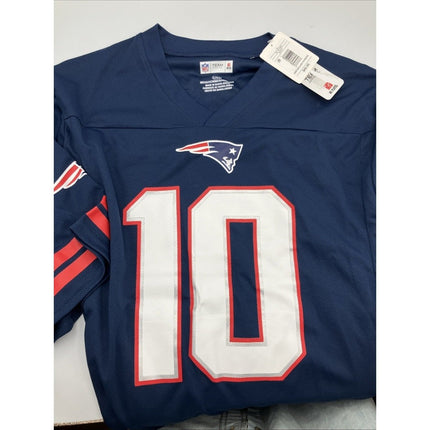 NFL Apparel Men's New England Patriots Jersey Shirt 10 Jones Large - NEW - Long Island Liquidation