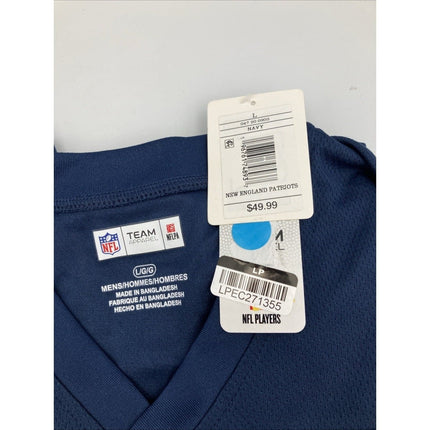 NFL Apparel Men's New England Patriots Jersey Shirt 10 Jones Large - NEW - Long Island Liquidation