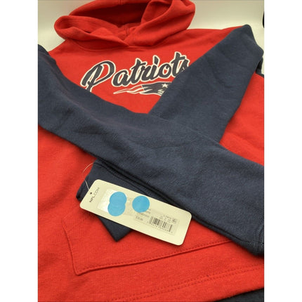 NFL Apparel New England Patriots Hoodie Hooded Sweatshirt Youth Girls 10/12 NEW - Long Island Liquidation
