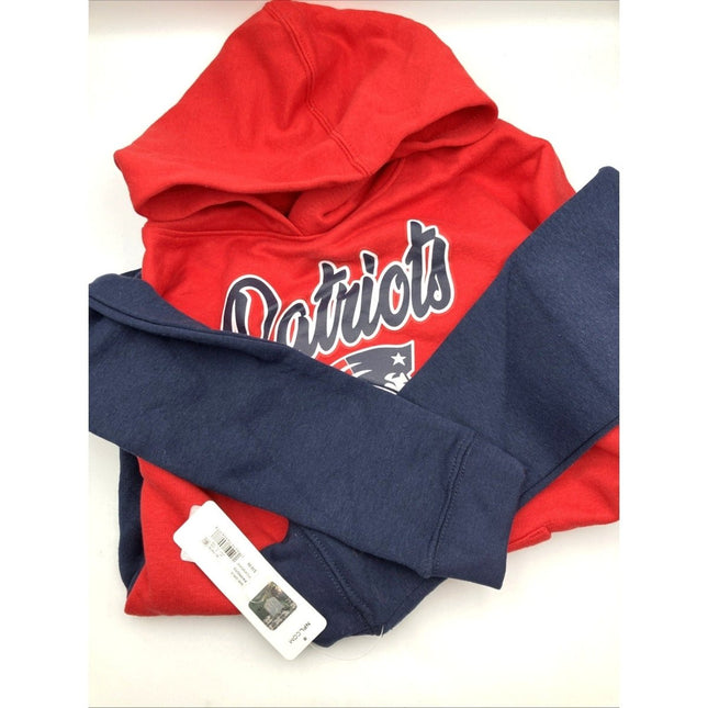 NFL Apparel New England Patriots Hoodie Hooded Sweatshirt Youth Girls 14/16 NEW - Long Island Liquidation