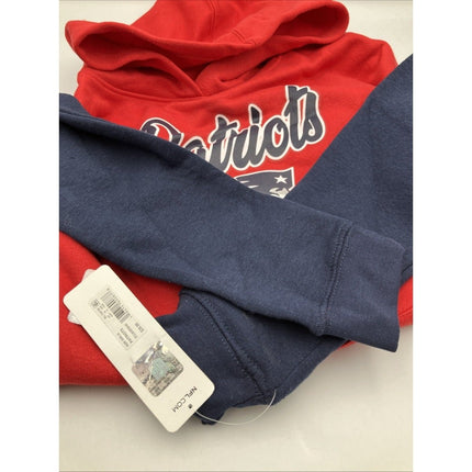 NFL Apparel New England Patriots Hoodie Hooded Sweatshirt Youth Girls 14/16 NEW - Long Island Liquidation