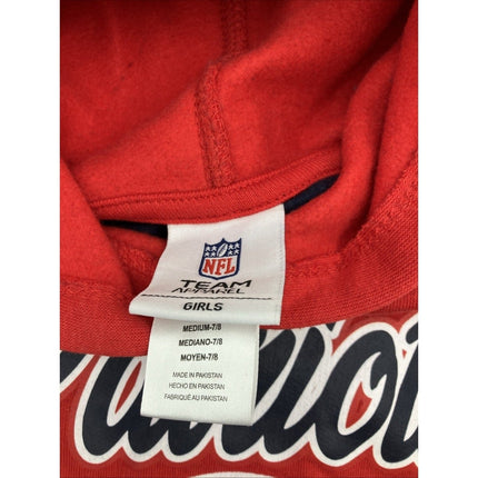 NFL Apparel NEW England Patriots Hoodie Hooded Sweatshirt Youth Girls M 7/8 NEW - Long Island Liquidation