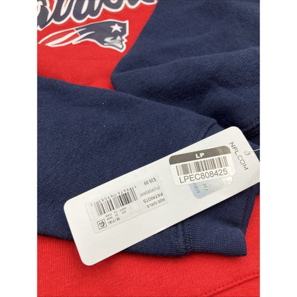 NFL Apparel NEW England Patriots Hoodie Hooded Sweatshirt Youth Girls M 7/8 NEW - Long Island Liquidation