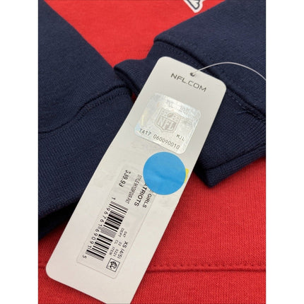 NFL Apparel NEW England Patriots Hoodie Hooded Sweatshirt Youth Girls XS 4/5 NEW - Long Island Liquidation