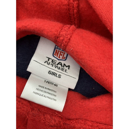 NFL Apparel NEW England Patriots Hoodie Hooded Sweatshirt Youth Girls XS 4/5 NEW - Long Island Liquidation