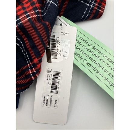 NFL Apparel New England Patriots Pajama Set 2 Piece Youth Large 12/14 - NEW - Long Island Liquidation