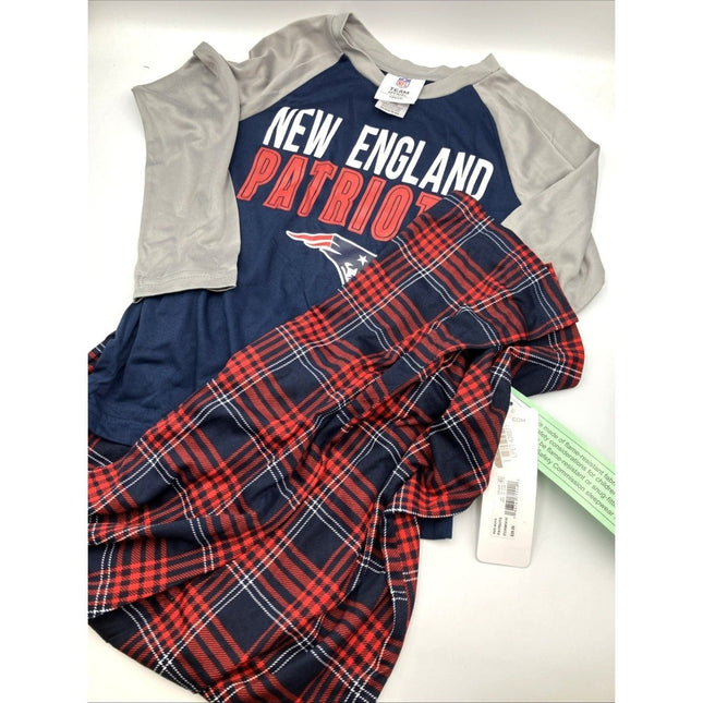 NFL Apparel New England Patriots Pajama Set 2 Piece Youth Large 12/14 - NEW - Long Island Liquidation