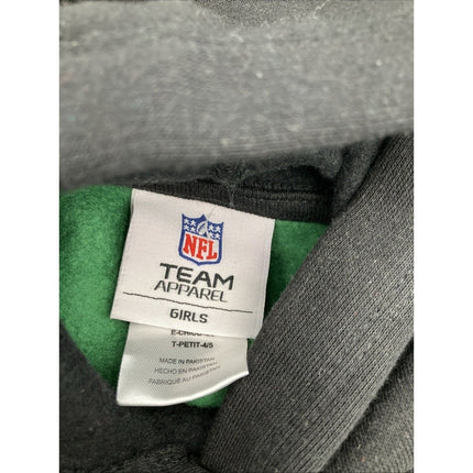 NFL Apparel New York Jets Hoodie Hooded Sweatshirt - Youth Girls XS 4/5 NEW - Long Island Liquidation
