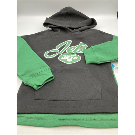 NFL Apparel New York Jets Hoodie Hooded Sweatshirt - Youth Girls XS 4/5 NEW - Long Island Liquidation