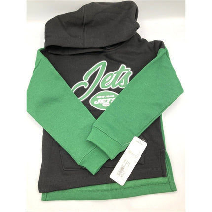 NFL Apparel New York Jets Hoodie Hooded Sweatshirt - Youth Girls XS 4/5 NEW - Long Island Liquidation