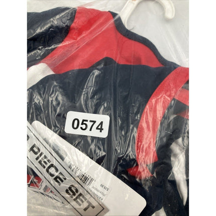 NFL Baby 12 Month New England Patriots One Piece Sleeper Outfit 3 Piece Set NEW - Long Island Liquidation