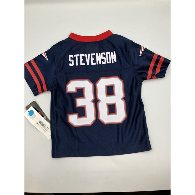 NFL NEW England Patriots Jersey Shirt 38 Stevenson Youth Toddler 2T - NEW - Long Island Liquidation