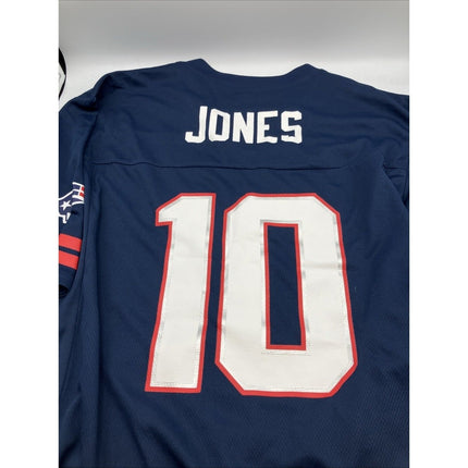 NFL New England Patriots Men's 10 Mac Jones V - Neck Jersey Team Licensed, XL - Long Island Liquidation
