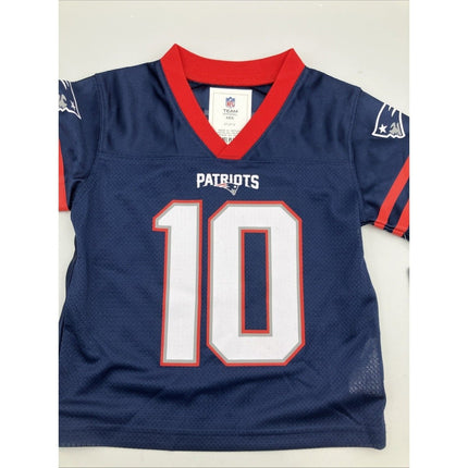 NFL New England Patriots Toddler Boys Mac Jones 10 Jersey, 2T - Long Island Liquidation