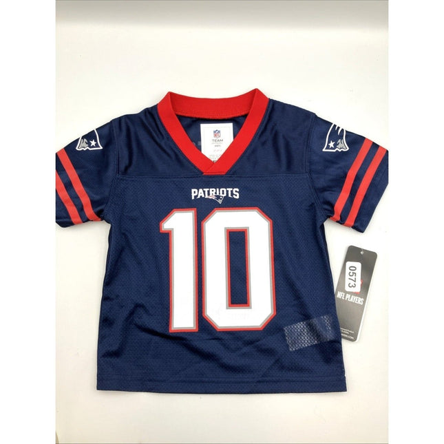 NFL New England Patriots Toddler Boys Mac Jones 10 Jersey, 2T - Long Island Liquidation