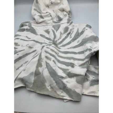 NFL New York Giants Girls Tie - Dye Crop Hooded Sweatshirt Hoodie Large 10/12 NEW - Long Island Liquidation