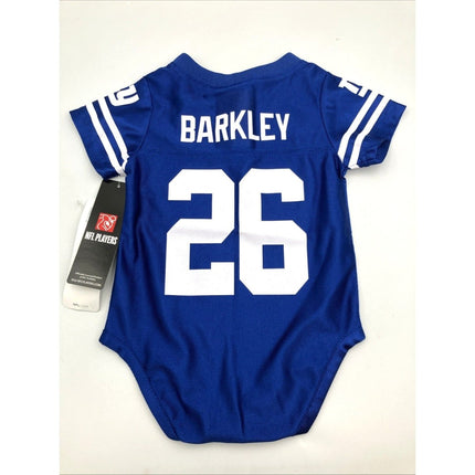 NFL New York Giants Infant Baby One Piece Jersey 3/6 Months 26 Barkley - NEW - Long Island Liquidation