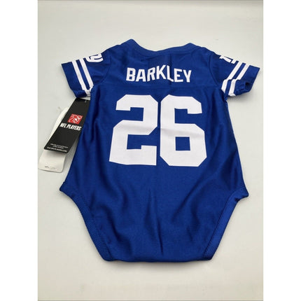 NFL New York Giants Infant Baby One Piece Jersey 3/6 Months 26 Barkley - NEW - Long Island Liquidation