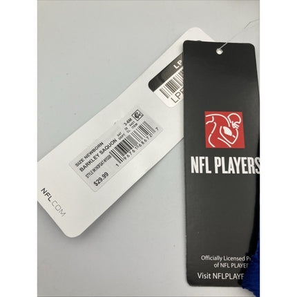 NFL New York Giants Infant Baby One Piece Jersey 3/6 Months 26 Barkley - NEW - Long Island Liquidation