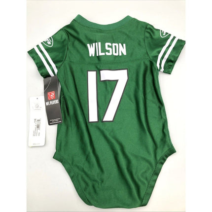 NFL New York Jets Infant Baby One Piece Jersey 12 Months 17 Wilson - NEW - Long Island Liquidation
