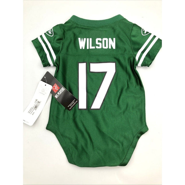 NFL New York Jets Infant Baby One Piece Jersey 3/6 Months 17 Wilson - NEW - Long Island Liquidation