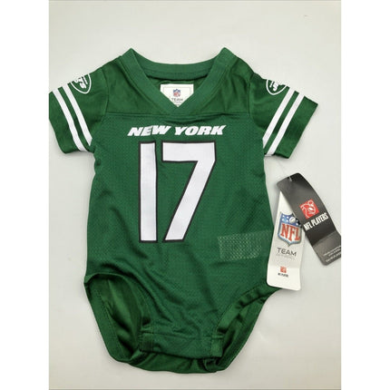 NFL New York Jets Infant Baby One Piece Jersey 3/6 Months 17 Wilson - NEW - Long Island Liquidation