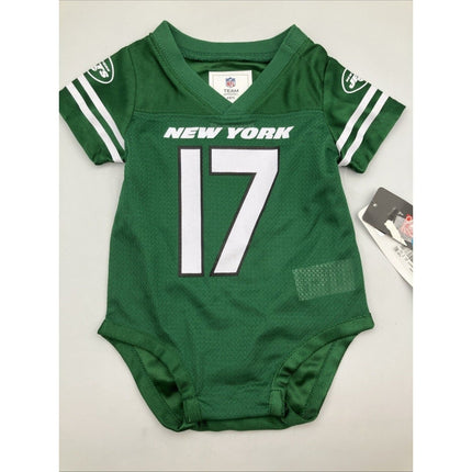 NFL New York Jets Infant Baby One Piece Jersey 3/6 Months 17 Wilson - NEW - Long Island Liquidation