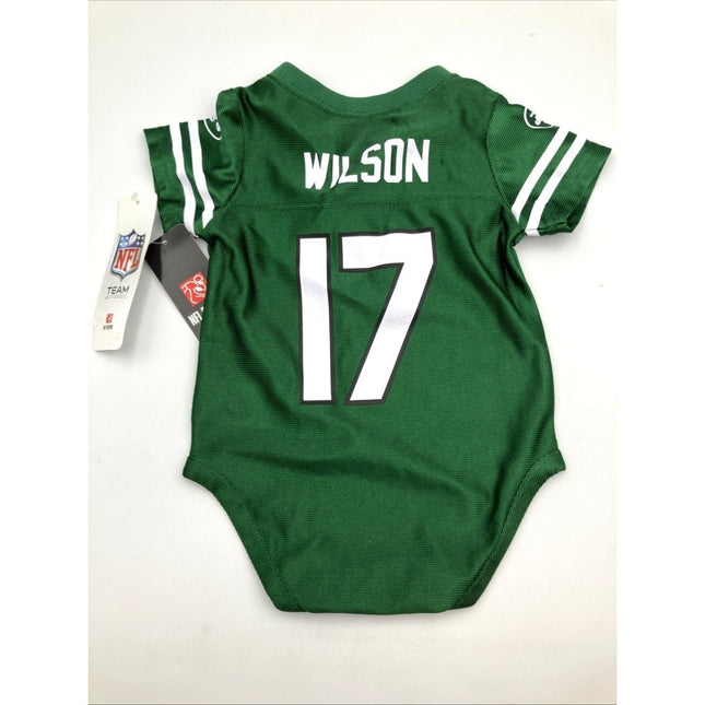 NFL New York Jets Infant Baby One Piece Jersey 3/6 Months 17 Wilson - NEW - Long Island Liquidation