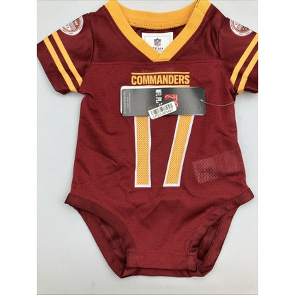 NFL Washington Commanders Baby One Piece Jersey 0/3 Months 17 McLaurin - NEW - Long Island Liquidation