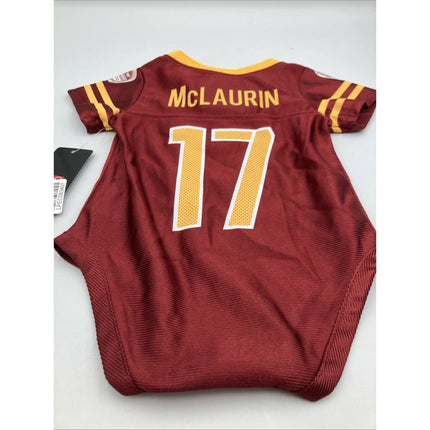 NFL Washington Commanders Baby One Piece Jersey 0/3 Months 17 McLaurin - NEW - Long Island Liquidation