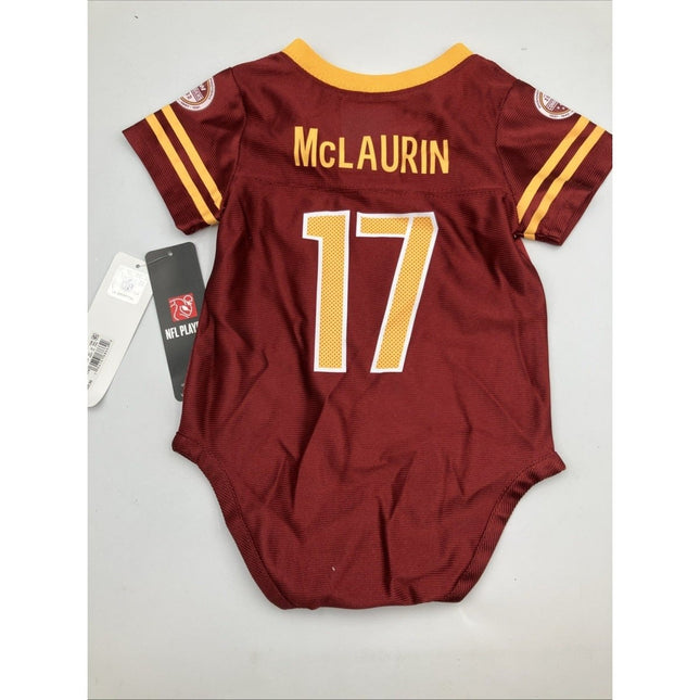 NFL Washington Commanders Baby One Piece Jersey 12 Months 17 McLaurin - NEW - Long Island Liquidation