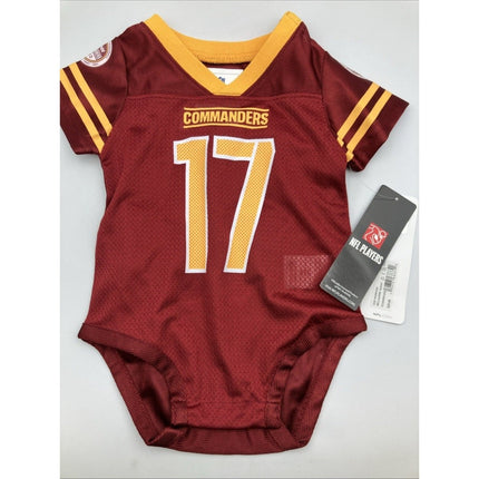 NFL Washington Commanders Baby One Piece Jersey 12 Months 17 McLaurin - NEW - Long Island Liquidation
