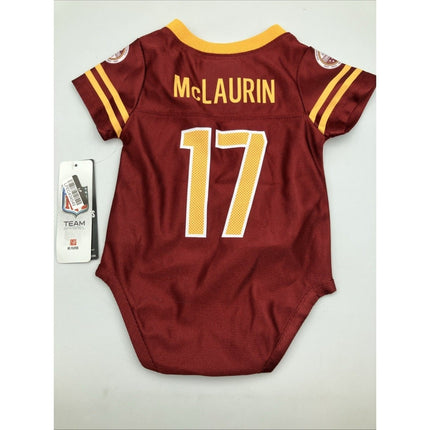 NFL Washington Commanders Baby One Piece Jersey 12 Months 17 McLaurin - NEW - Long Island Liquidation