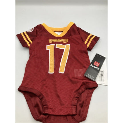 NFL Washington Commanders Baby One Piece Jersey 12 Months 17 McLaurin - NEW - Long Island Liquidation