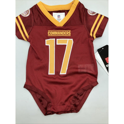 NFL Washington Commanders Baby One Piece Jersey 3/6 Months 17 McLaurin - NEW - Long Island Liquidation