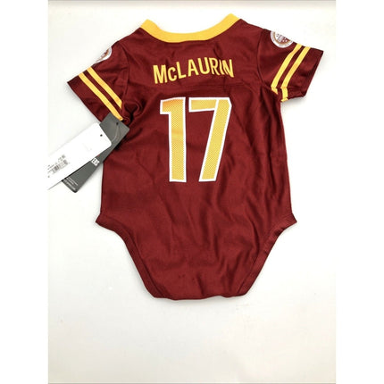 NFL Washington Commanders Baby One Piece Jersey 6/9 Months 17 McLaurin - NEW - Long Island Liquidation
