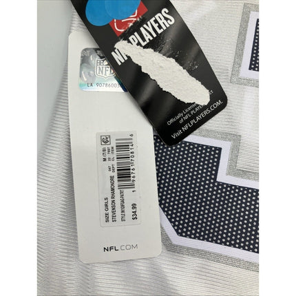 NFL Youth New England Patriots Jersey Shirt 38 Stevenson Girls Medium 7/8 NEW - Long Island Liquidation