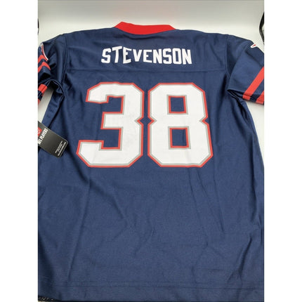 NFL Youth New England Patriots Jersey Shirt 38 Stevenson Large 12/14 - NEW - Long Island Liquidation